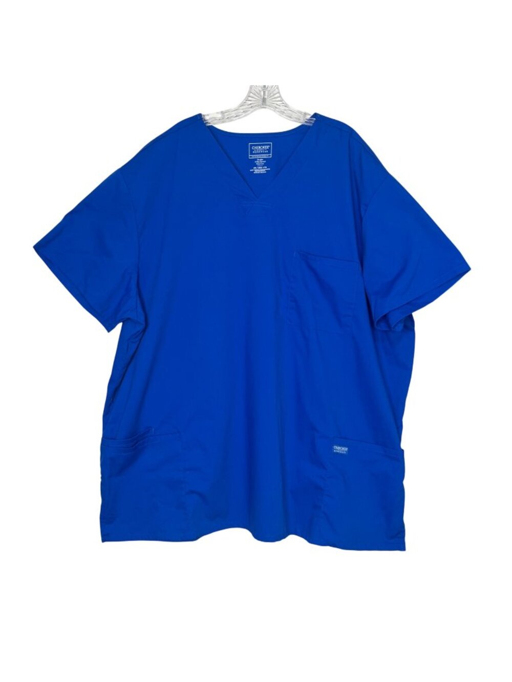 Cherokee Authentic Scrub‎ Top 4XL Blue Workwear Professionals Durable Medical